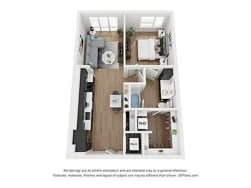 Floor plan A13