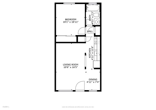 Floor plan Durango