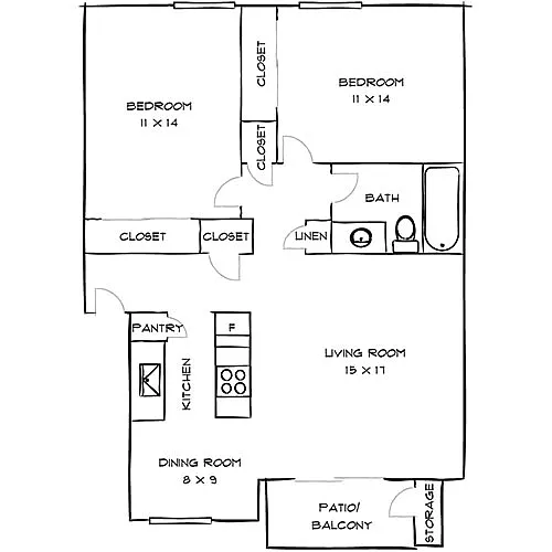 Floor plan Cypress Premier