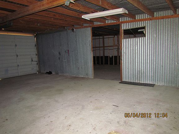 inside garage
