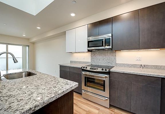 Kitchen and living room