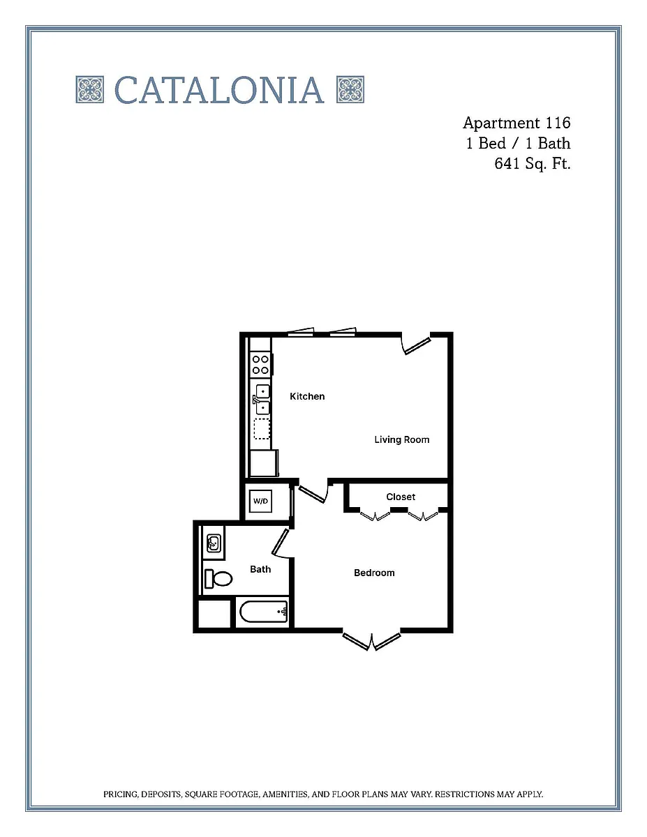Floor plan C3 - 116