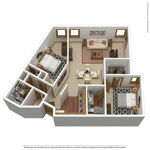 Floor plan B8