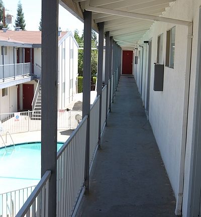 Carmichael Apartments Exterior Upstairs