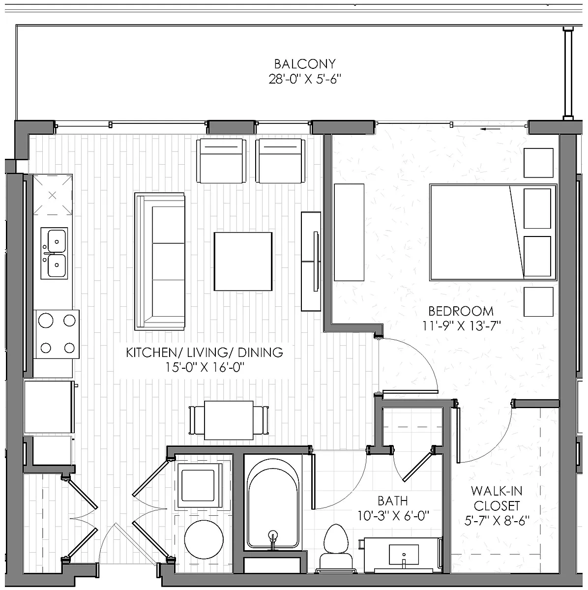 Floor plan Royal Gorge