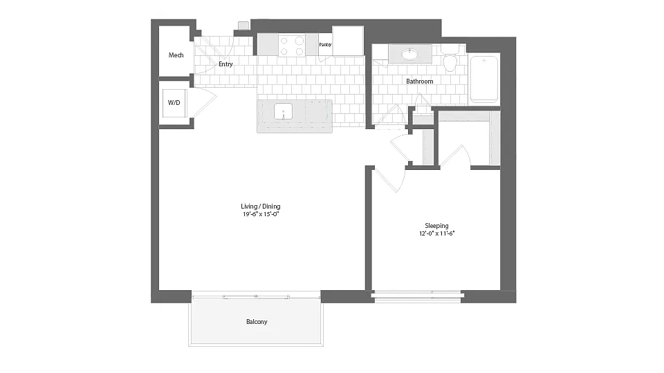 Floor plan Asheville