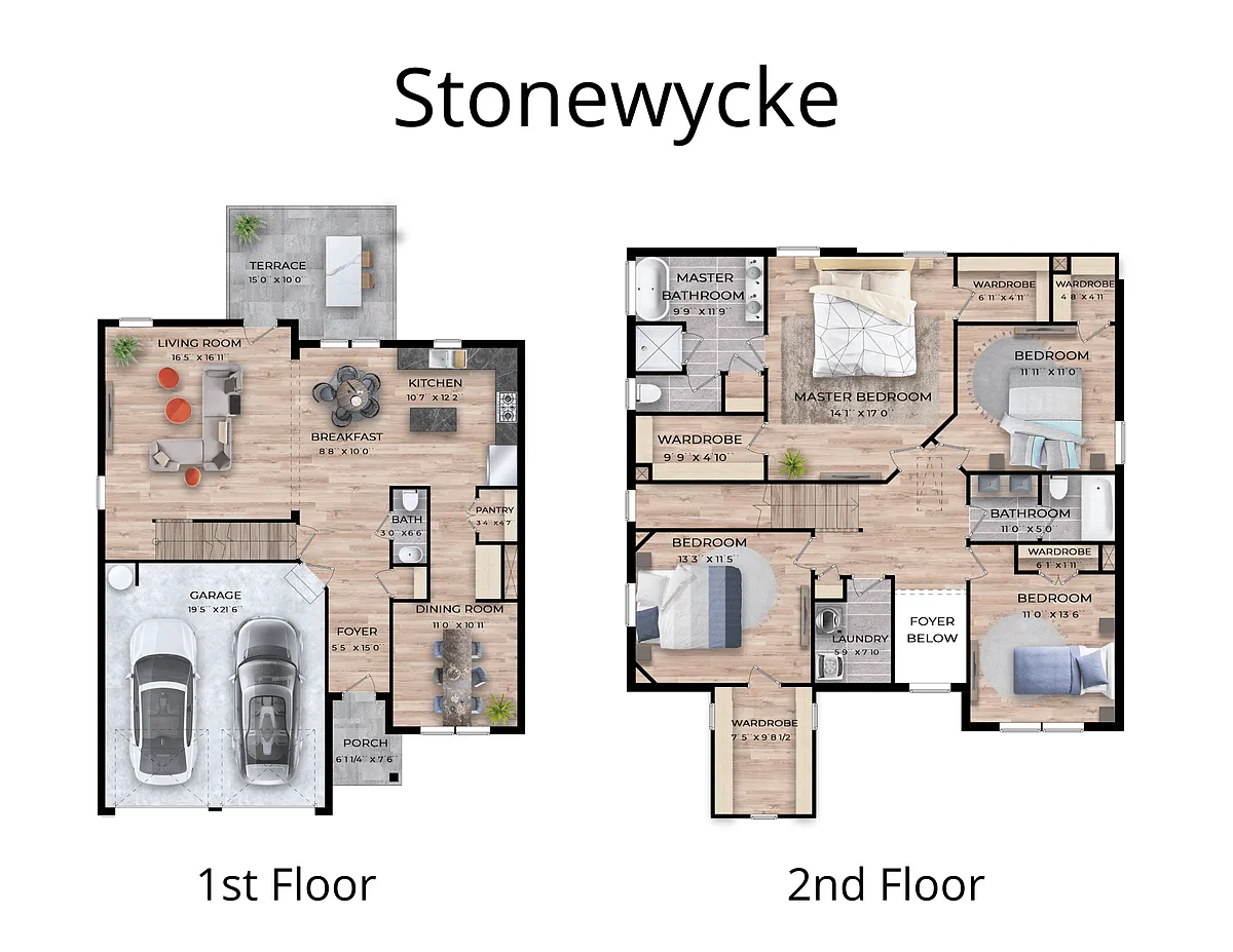 Floor plan Stonewycke