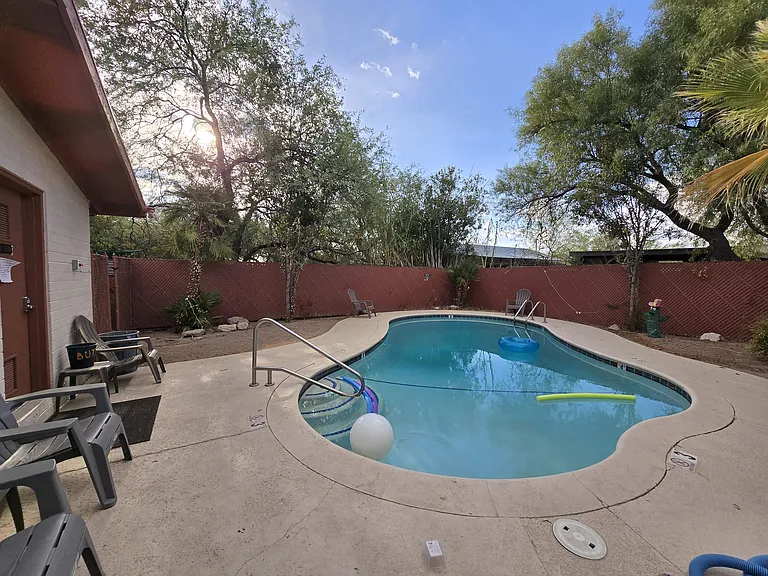 Clean and Private Swimming Pool for Tenants.