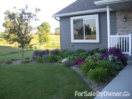 View of front landscaping
