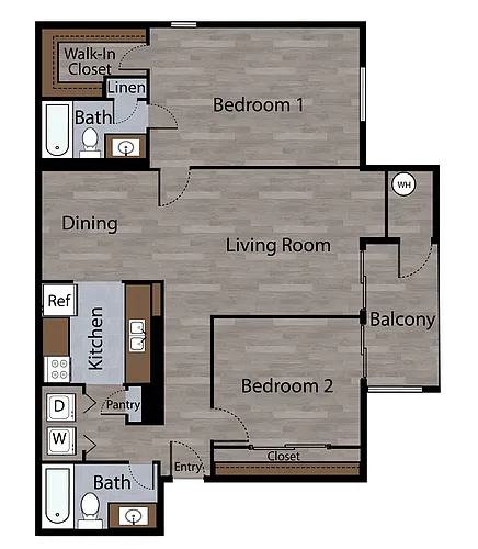 Floor plan B2-Mesh II