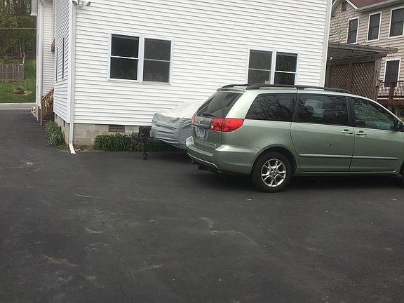 Back of house from garage