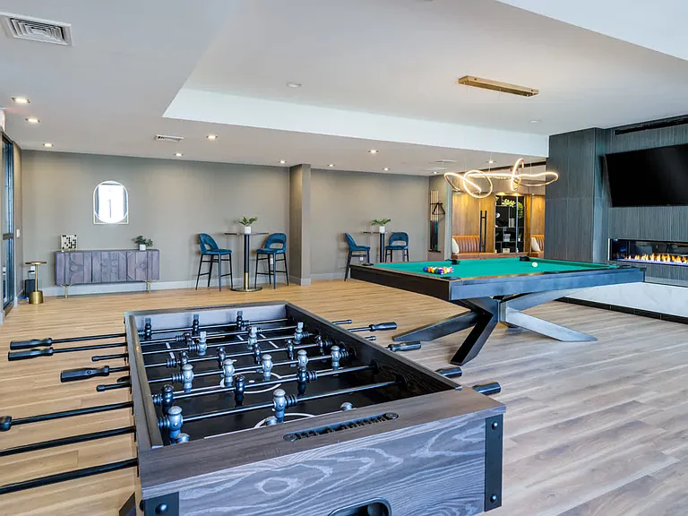 Resident Lounge and Game Room