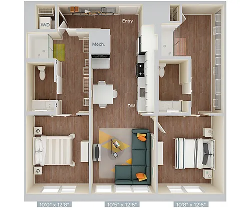 Floor plan BM02-3207