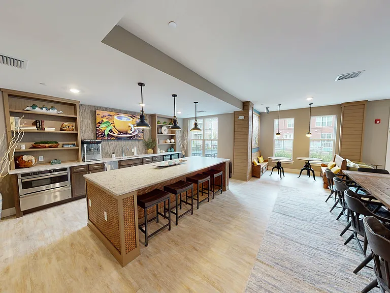 Our clubhouse is equipped with a kitchen area for our residents to enjoy