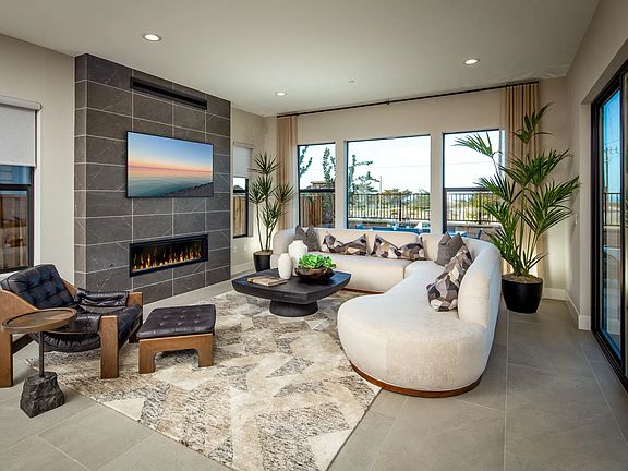 Sky House Plan 2 Great Room