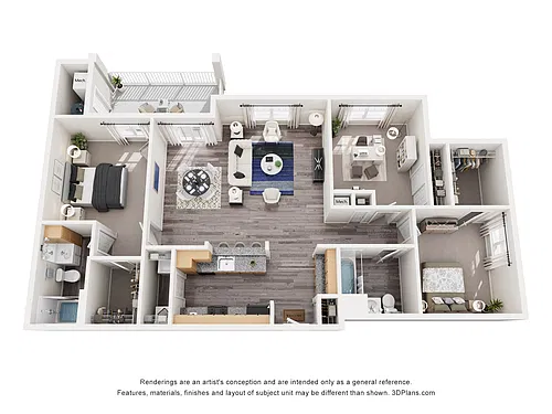 Floor plan Wachusett w/Den