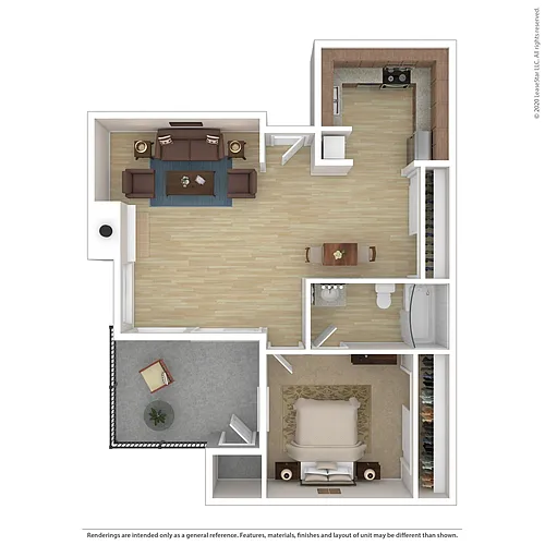 Floor plan Santana