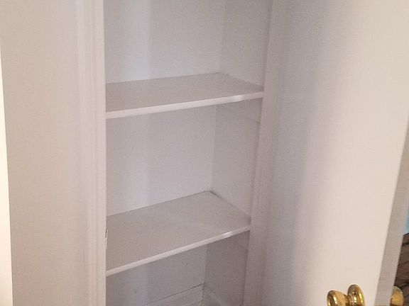 Pantry located in the kitchen