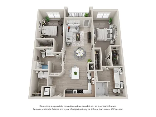 Floor plan B3