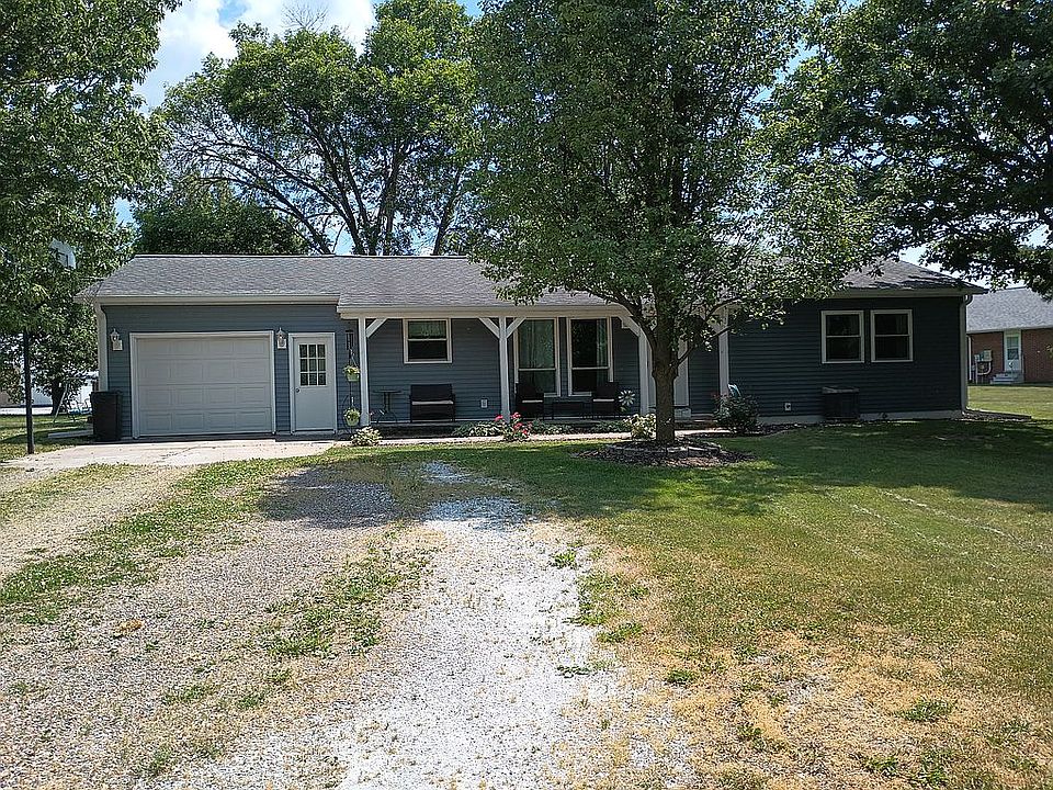 Front view of the home