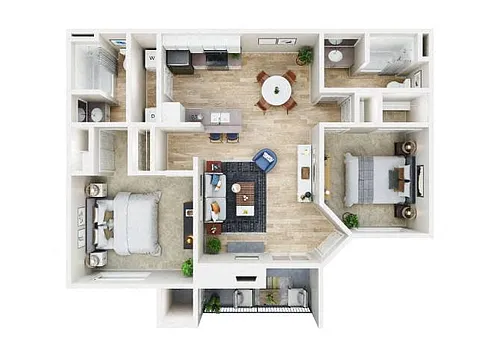 Floor plan B1