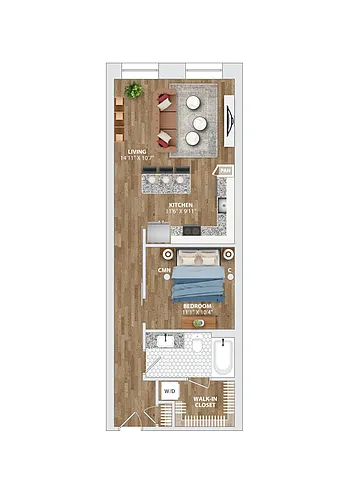 Floor plan MILL A5