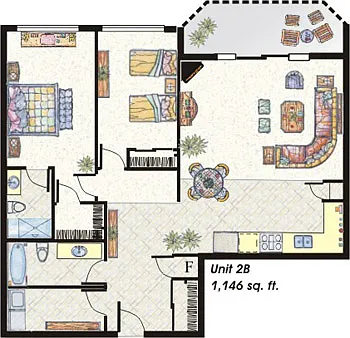 Floor plan 1004
