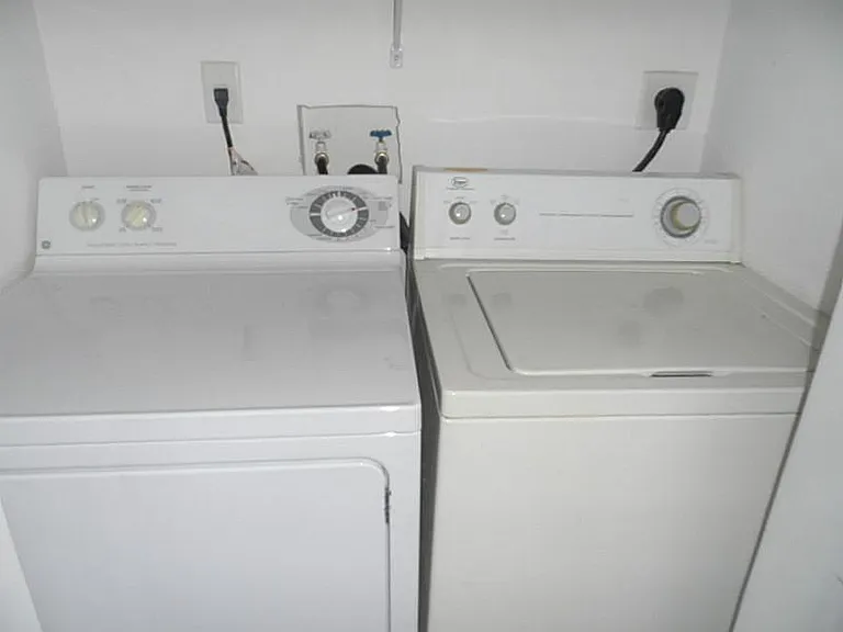 Washer and dryer