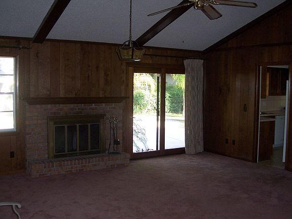 Huge Den with Fireplace