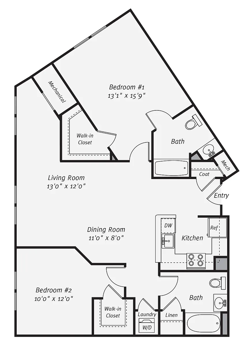 Floor plan B3BR