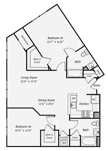 Floor plan B3BR