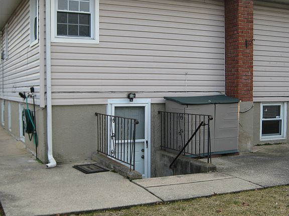 Rear Entrance to Lower Level