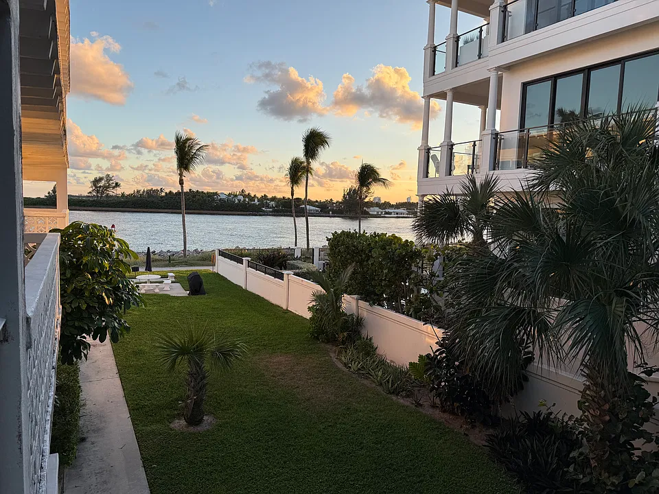 View of Palm Beach Inlet From Balcony