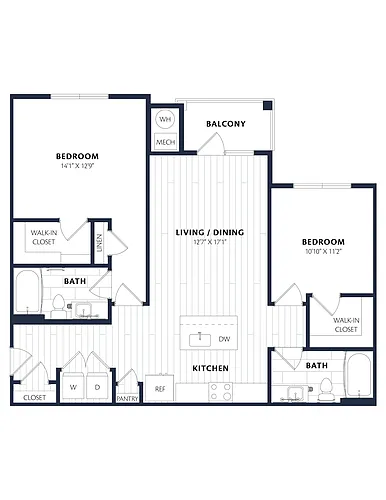 Floor plan B1