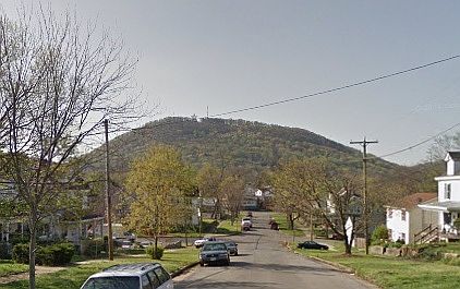 View of Mill Mountain