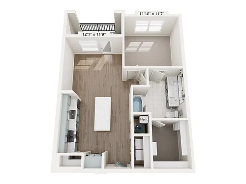 Floor plan A23
