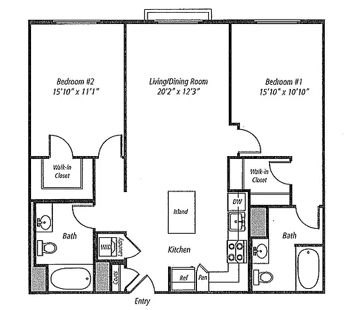 Floor plan B4-A01-310