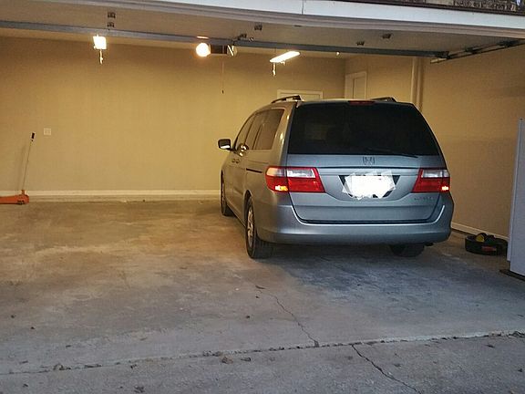 Attached 2 car garage