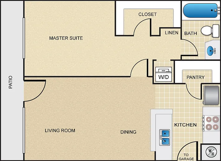 Plan A Floorplan Diagram