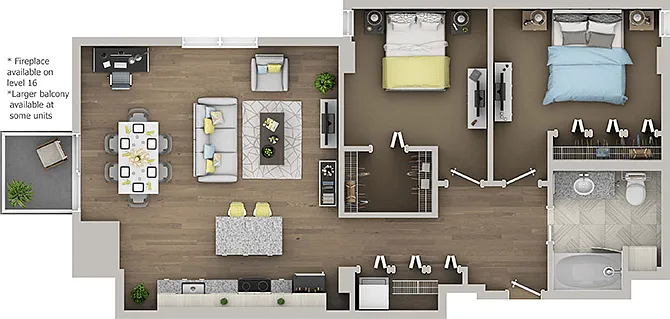 Floor plan B1