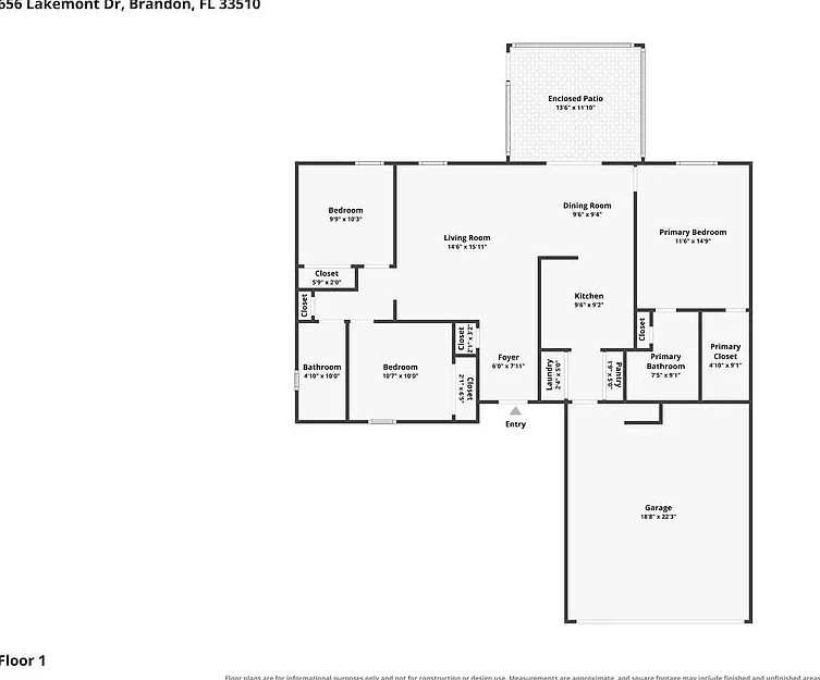 3 bed, 2.0 bath, 1288 sqft, $2,340 — Photo 2