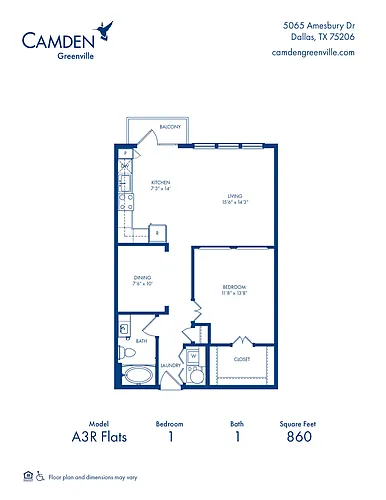 Floor plan A3R Flats