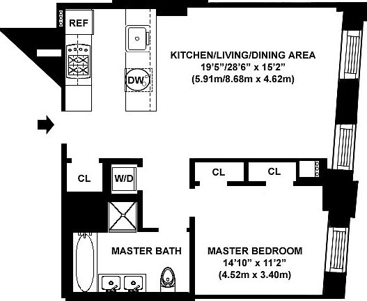 4th image of 110 Livingston St APT 11I