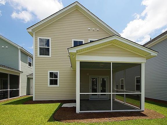 backyard/screened porch