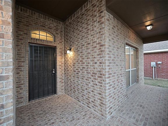 Wide covered front Porch