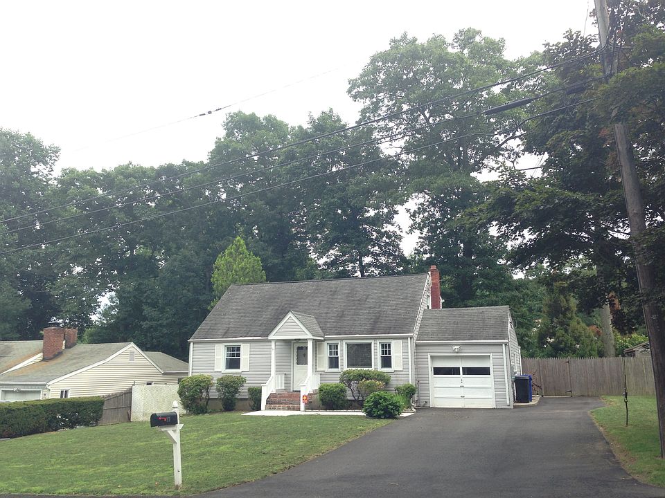 Front View of the Cape Single Family Home.