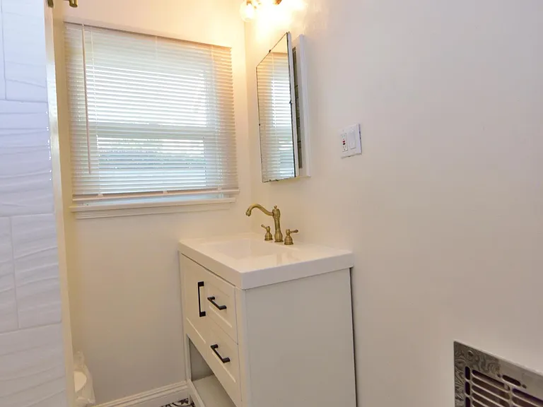 fully upgraded bathroom
