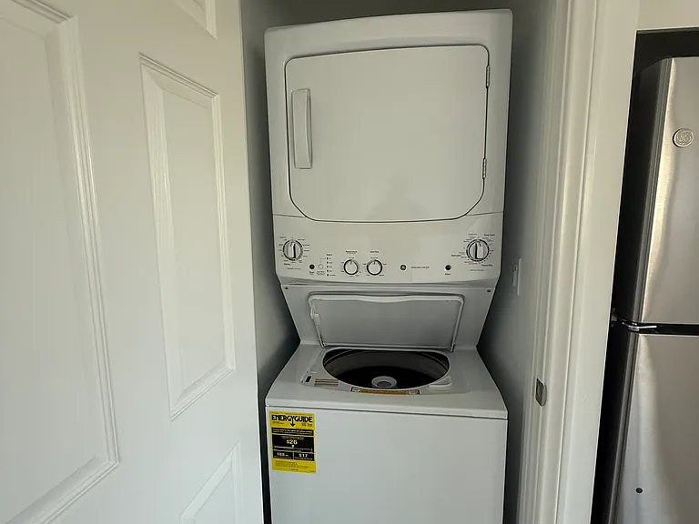 In unit laundry area