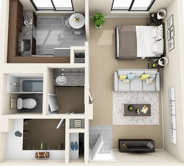 Tower Studio Floor Plan Tower Studio Floor Plan