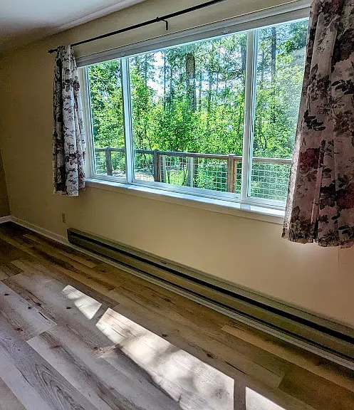 New living room window.